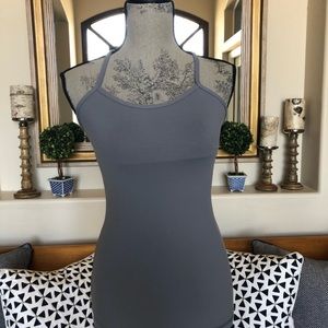 Luluemon Power Tank, Size 4, Gray